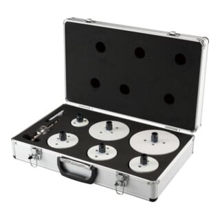 Makita Set universel de scies-cloches BiM EZYCHANGE 8 pcs Ø 51-133 mm • Prof. de coupe 44 mm