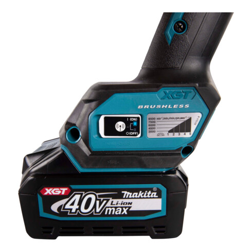 Makita Smerigliatrice angolare a batteria 40V max. GA023GZ