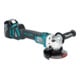 Makita Smerigliatrice angolare a batteria DGA513RTJ 18V/5,0 Ah, 2 batterie + caricabatterie in MAKPAC-4
