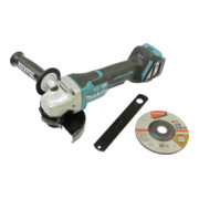Makita Smerigliatrice angolare a batteria DGA517Z 18,0V con interruttore a paletta (senza batteria, senza caricatore)