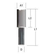 Makita snijder groef dubbele snijder 6mm-3