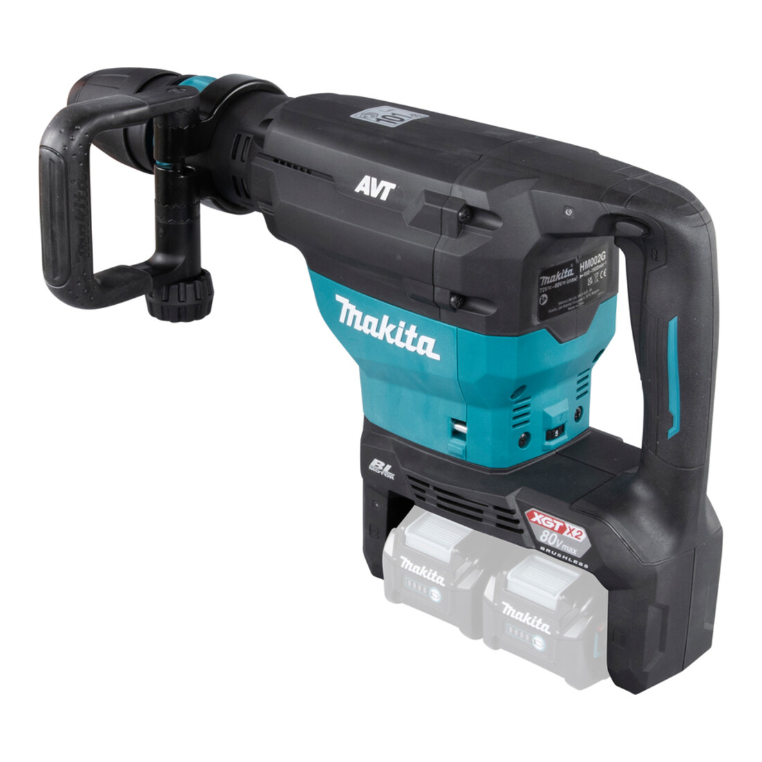 Makita snoerloze beitelhamer 2x40V HM002GZ03