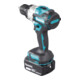 Makita snoerloze klopboormachine 18V / 5.0 Ah, 3 accu + lader in MAKPAC DHP486RT3J