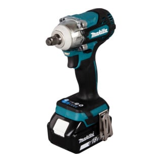 Makita snoerloze slagmoersleutel 18V / 5.0 Ah, 2 accu + lader in MAKPAC