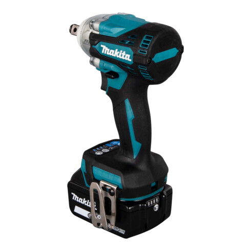 Makita snoerloze slagmoersleutel 18V / 5.0 Ah, 2 accu + lader in MAKPAC