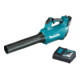 Makita Soffiatore a batteria 18V DUB184RT con batteria al litio BL1850B 18V/5,0Ah e caricabatterie rapido DC18RC-1