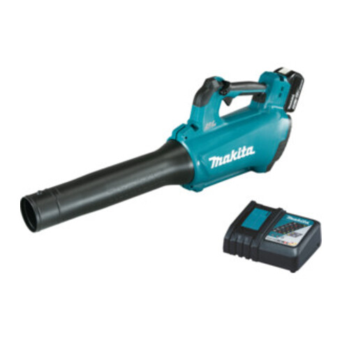 Makita Soffiatore a batteria 18V DUB184RT con batteria al litio BL1850B 18V/5,0Ah e caricabatterie rapido DC18RC