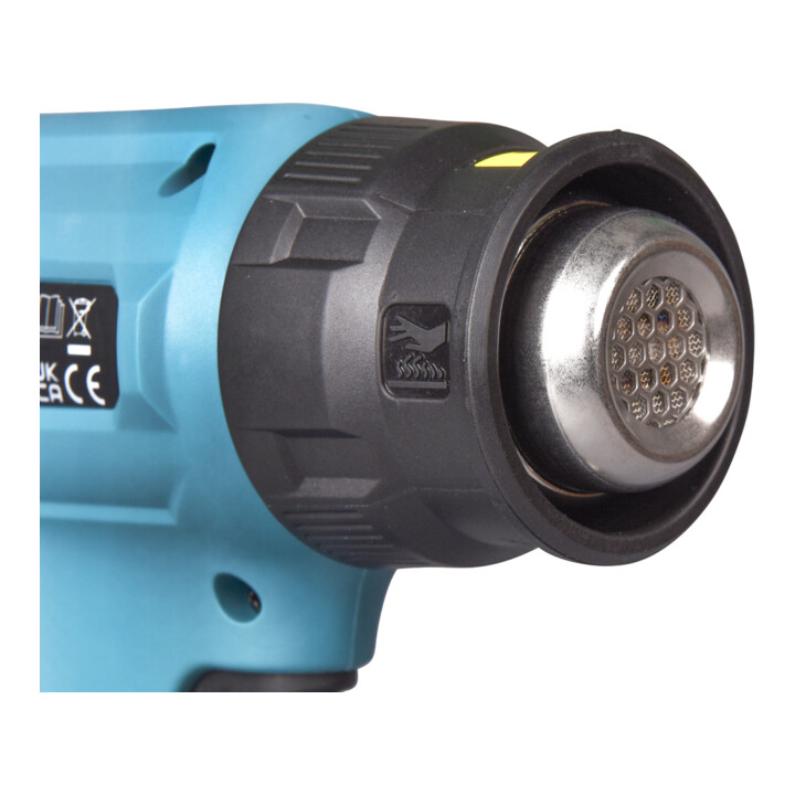 Makita Souffleur d’air chaud sans fil 18V (sans batterie, sans chargeur) avec mallette de transport