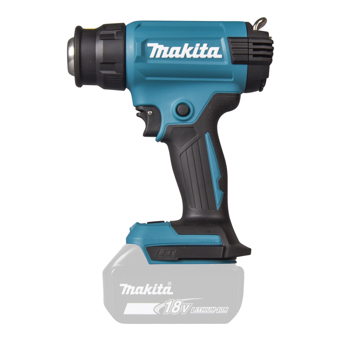 Makita Souffleur d’air chaud sans fil 18V (sans batterie, sans chargeur) avec mallette de transport
