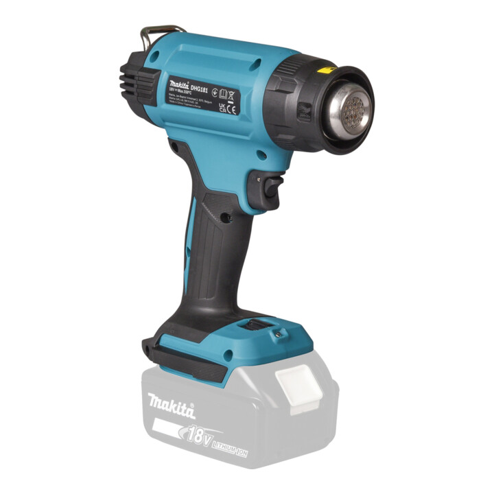 Makita Souffleur d’air chaud sans fil 18V (sans batterie, sans chargeur) avec mallette de transport