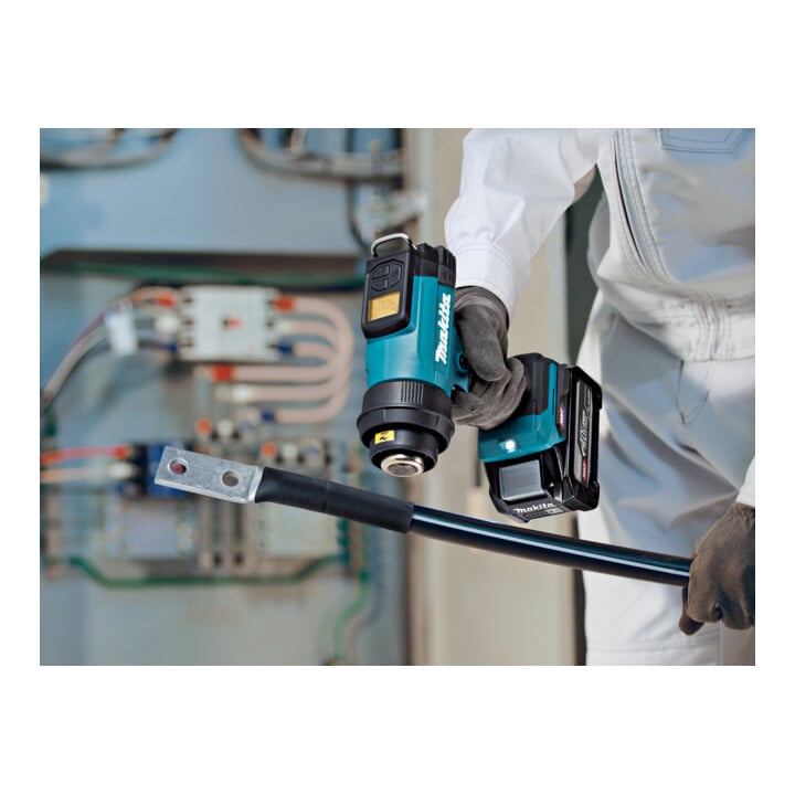 Makita Souffleur d’air chaud sans fil 40V max. avec mallette de transport