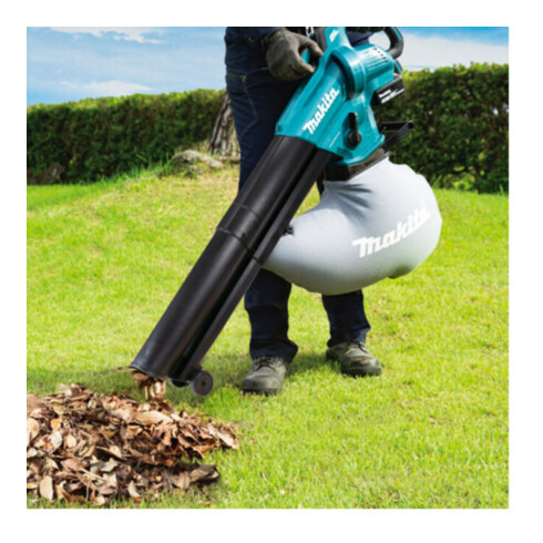 Makita Souffleur et aspirateur à feuilles sans fil DUB187Z, 18 V, 64 m/s, 366 m³/h