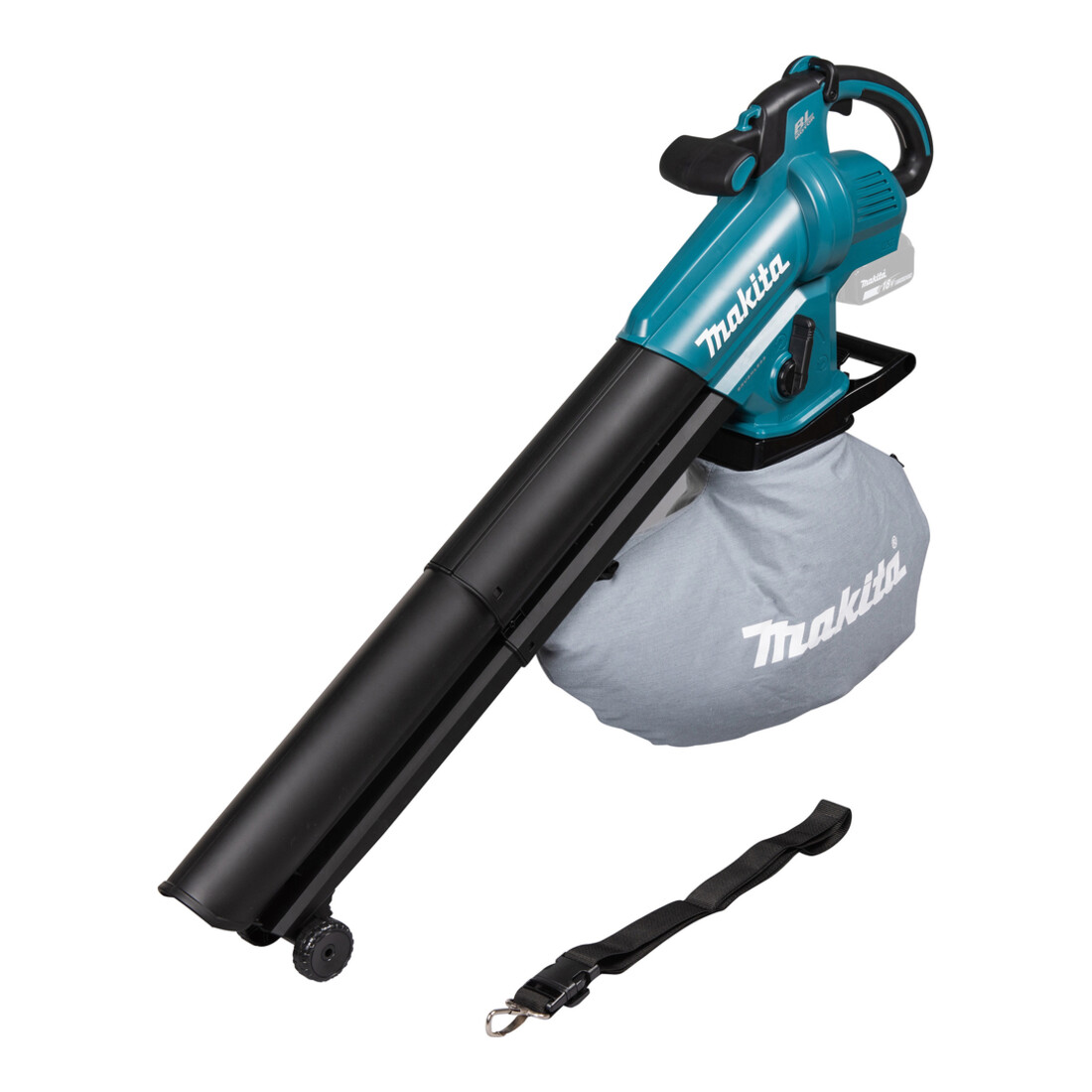 Makita Souffleur et aspirateur à feuilles sans fil DUB187Z, 18 V, 64 m/s, 366 m³/h