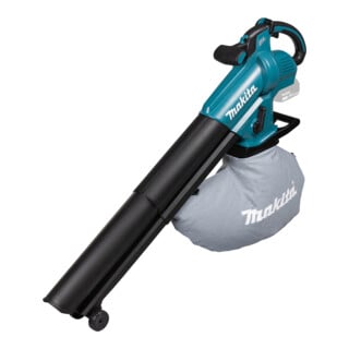 Makita Souffleur et aspirateur à feuilles sans fil DUB187Z, 18 V, 64 m/s, 366 m³/h