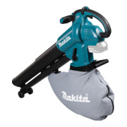 Makita Souffleur et aspirateur à feuilles sans fil DUB187Z, 18 V, 64 m/s, 366 m³/h-4