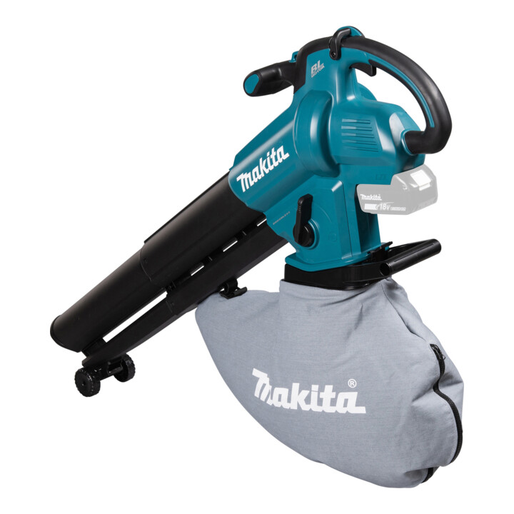 Makita Souffleur et aspirateur à feuilles sans fil DUB187Z, 18 V, 64 m/s, 366 m³/h