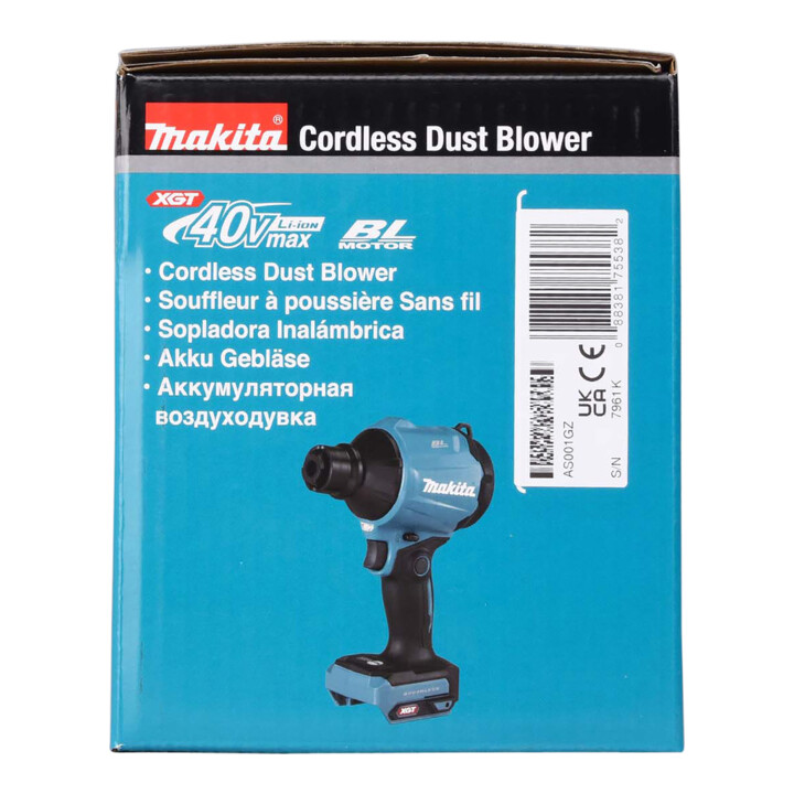 Makita Souffleur sans fil 40V max (sans batteries, sans chargeur)