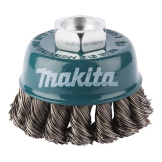 Makita Spazzola a tazza diametro 60mm, portautensili M14 (D-24119)