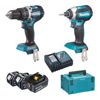 Makita speciale accuset 18 V DLX2180TJ1