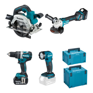 Makita speciale accuset 18 V DLX4154TJ
