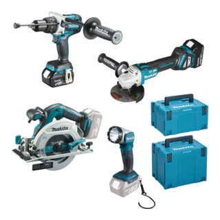 Makita speciale accuset LXT 18 V DLX4106TJ