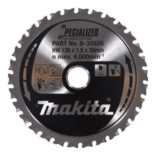 Makita SPECIALIZED Sägeb.136x20x30Z (B-33526)
