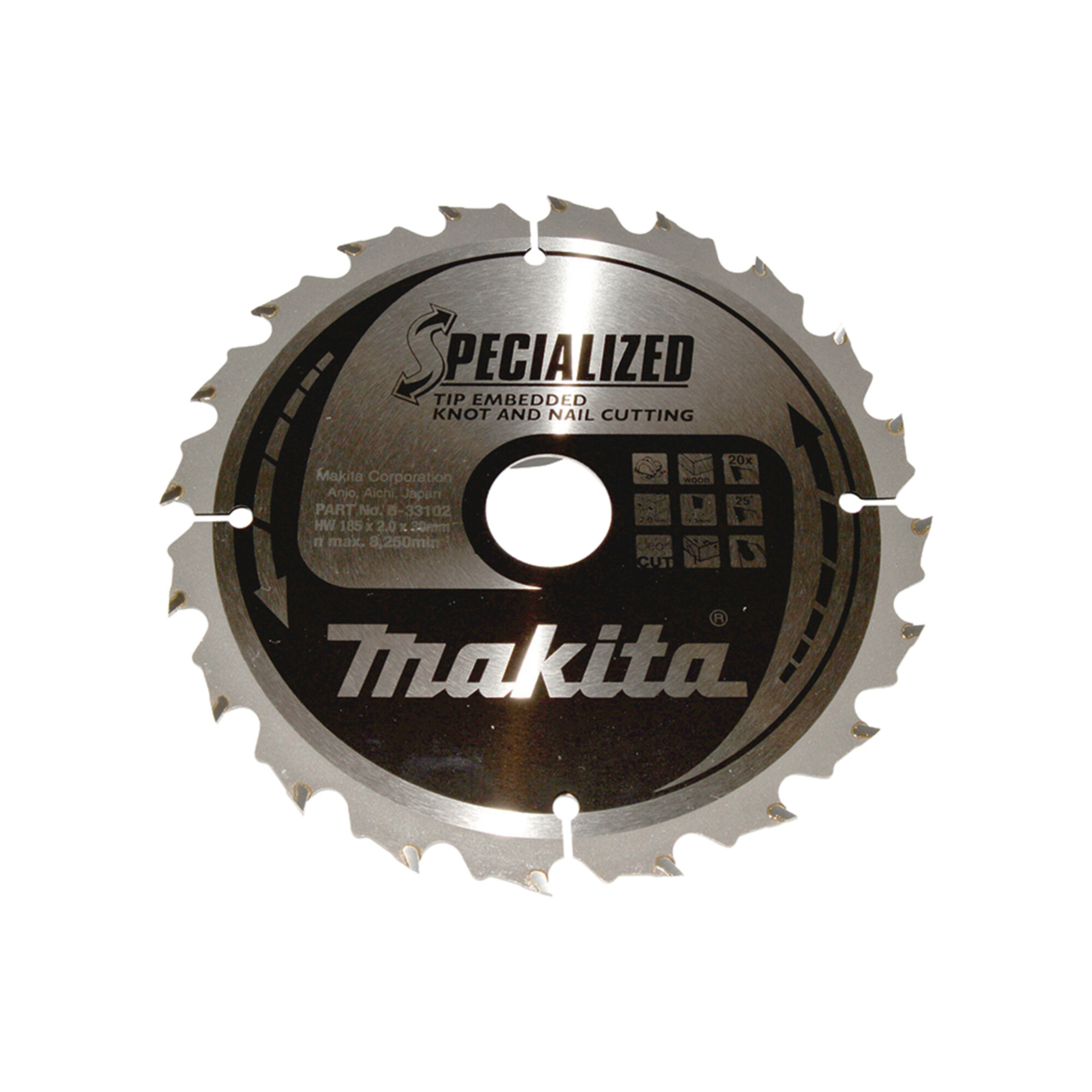 Makita Specialized Sägeb.185x30x20Z (B-33102)