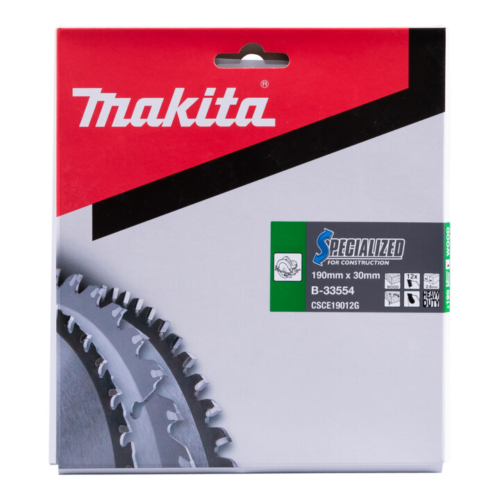 Makita SPECIALIZED Sägeb.190x30x12Z (B-33554)