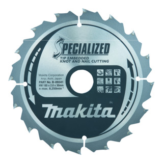 Makita Specialized Sägeb.190x30x16Z (B-33059)