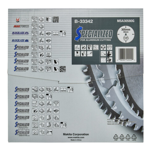 Makita Specialized Sägeb.205x30x80Z (B-33342)