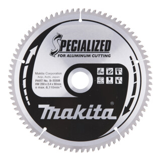 Makita Specialized Sägeb.250x30x80Z (B-33308)