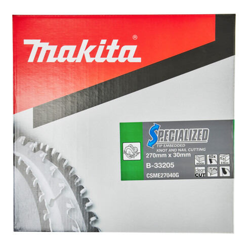 Makita Specialized Sägeb.270x30x40Z (B-33205)