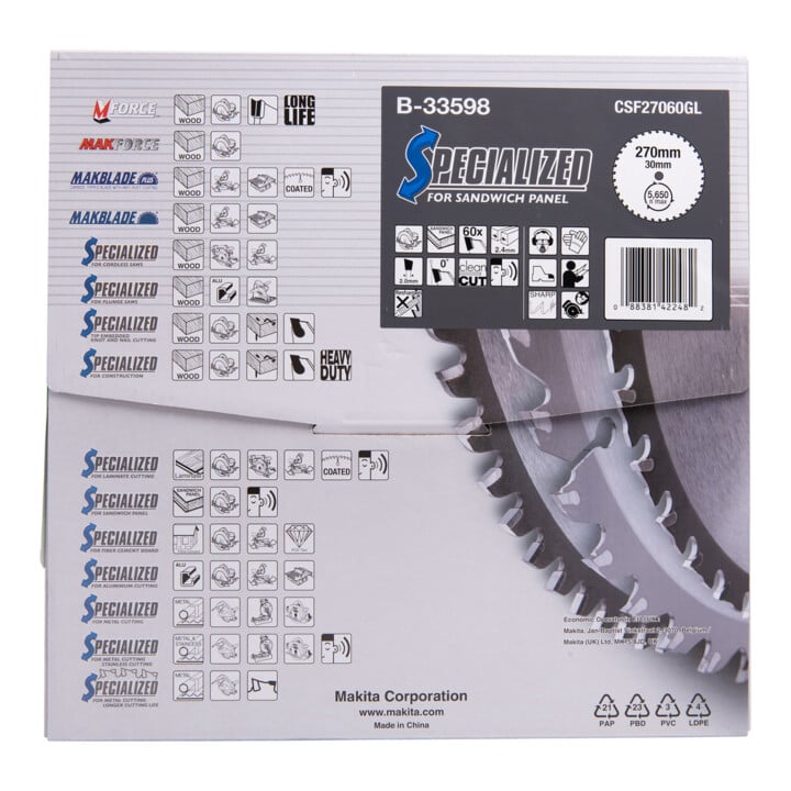 Makita Specialized Sägeb.270x30x60Z (B-33598)
