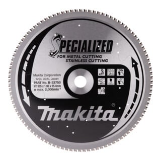 Makita SPECIALIZED Sägeb.305x1"x100Z (B-33750)