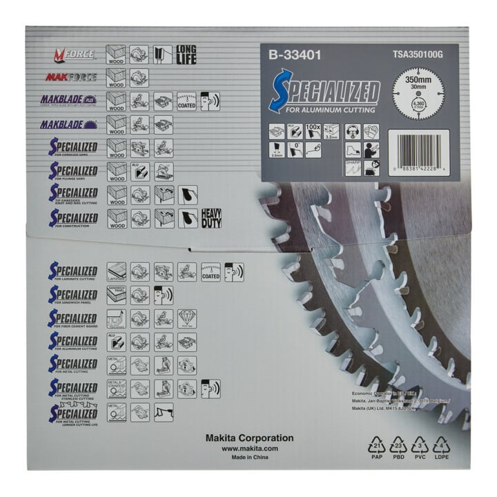 Makita Specialized Sägeb.350x30x100Z (B-33401)