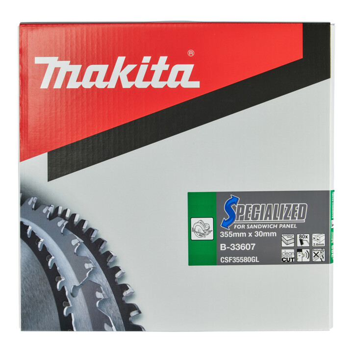 Makita SPECIALIZED Sägeb.355x30x80Z (B-33607)