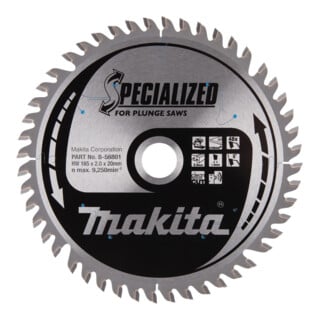 Makita SPECIALIZED Sägeblatt 165x20x48Z