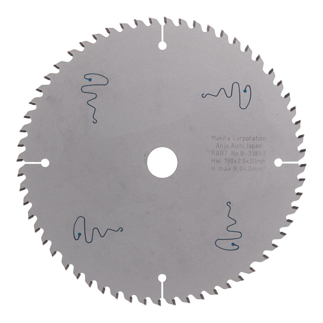 Makita Specialized Sägeblatt 190X20X60Z (B-33847)