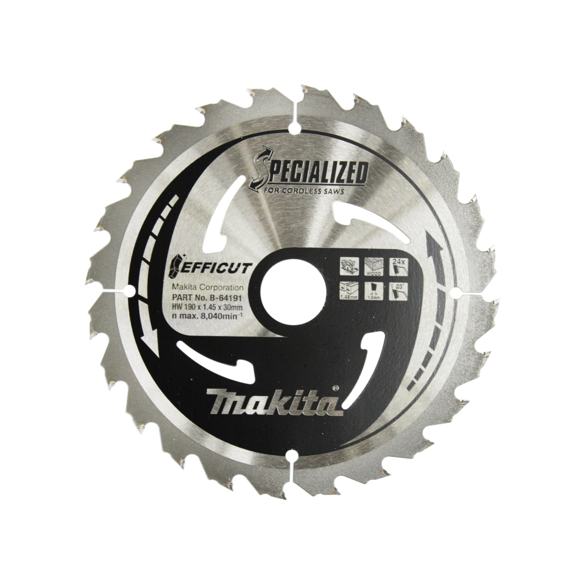 Makita SPECIALIZED Sägeblatt 190x30x24Z