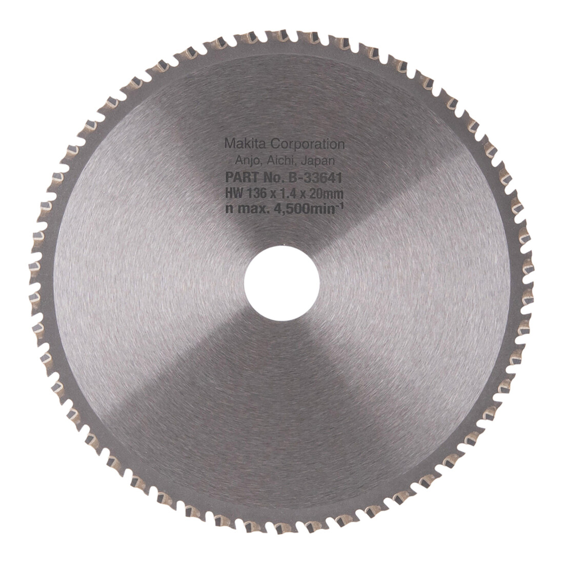 Makita Specialized zaagblad 136x20x50Z (B-33641)
