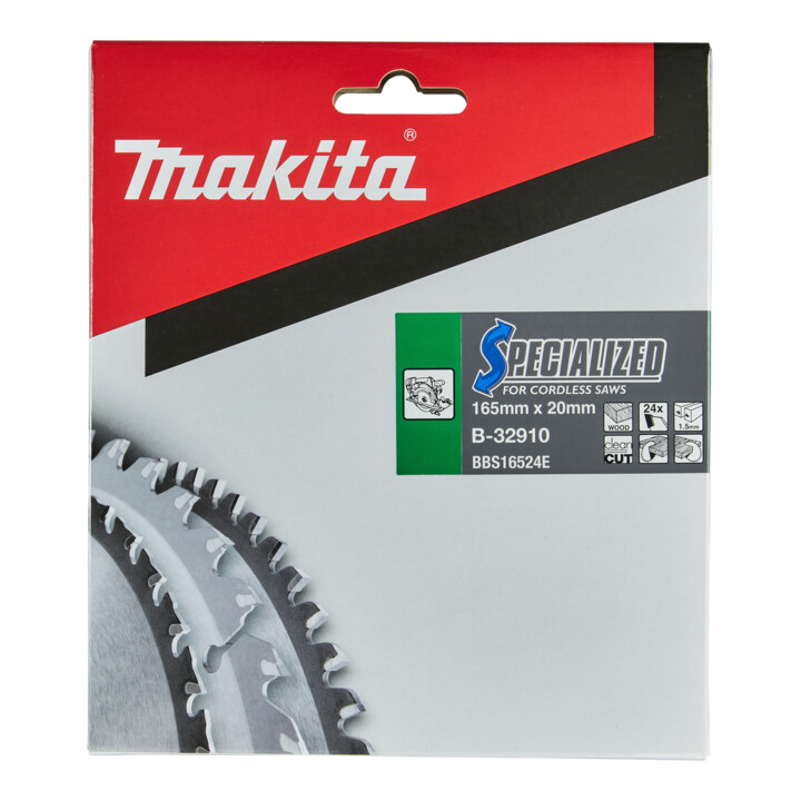 Makita Specialized zaagblad 165x20x24Z