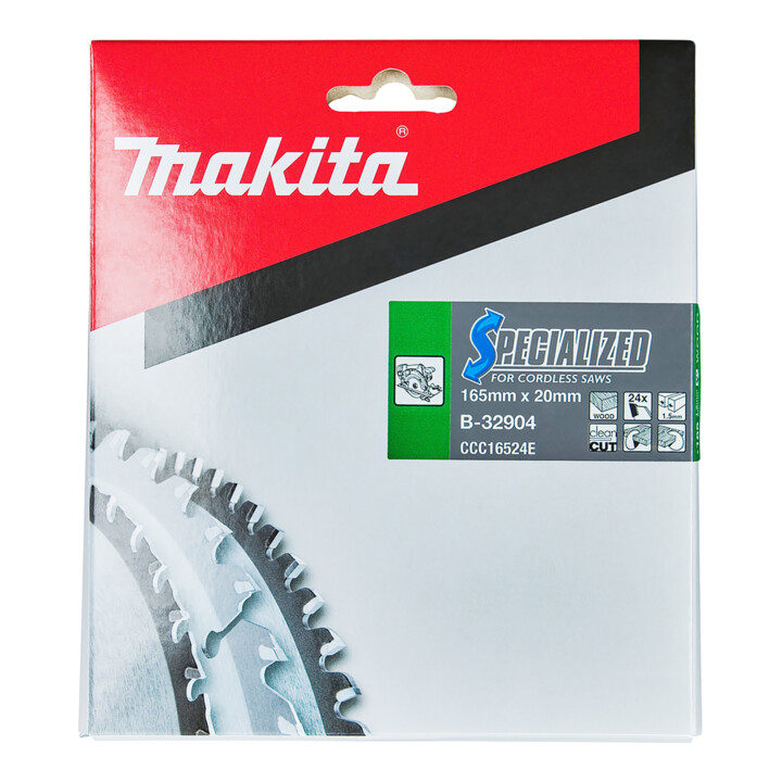 Makita Specialized zaagblad 165x20x24Z
