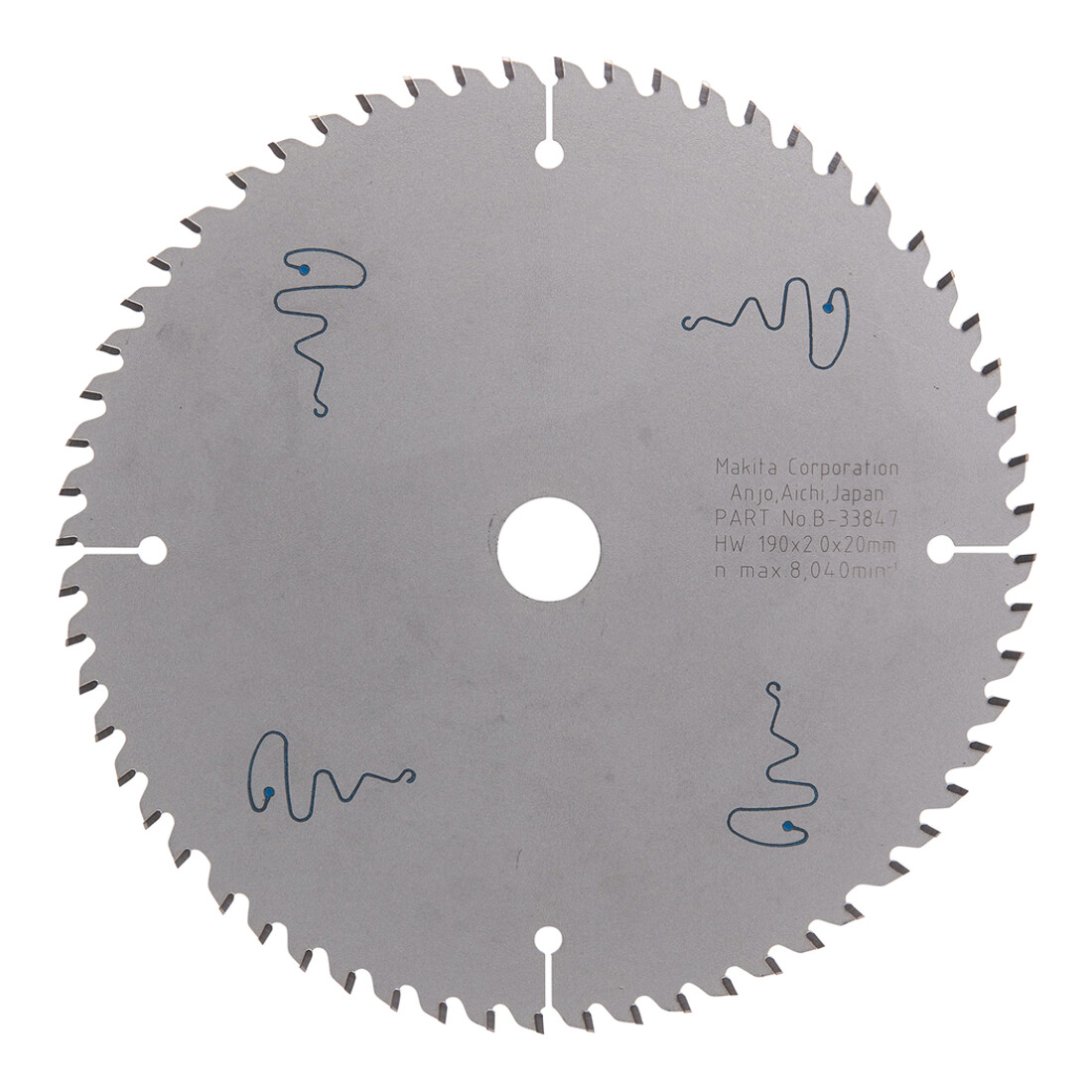 Makita Specialized zaagblad 190X20X60Z (B-33847)