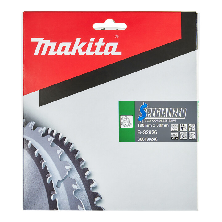 Makita Specialized zaagblad 190x30x24Z