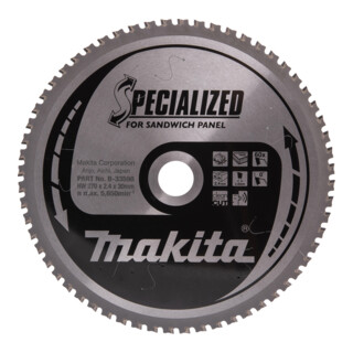 Makita Specialized zaagblad 270x30x60Z (B-33598)