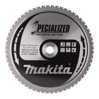 Makita Specialized zaagblad 305x25.4x60 (B-33439)