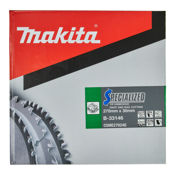 Makita Specialized zaagblad270x30x24Z (B-33146)