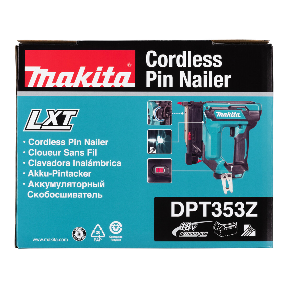 Makita Spillatrice DPT353Z