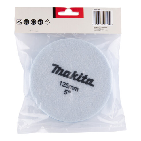 Makita Spugna per lucidatura 125mm D-62549