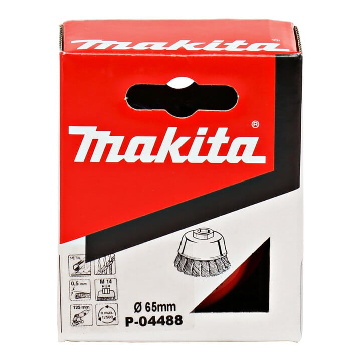 Makita Stahldrahttopfbürste 65mm (P-04488)